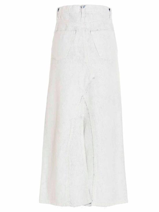  마르지엘라 스커트 LDSI0MA0003S30561967 WHITE - MAISON MARGIELA
