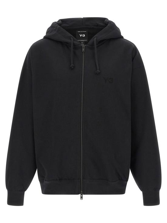  와이쓰리 후드 티셔츠 LDKA3107BLACK