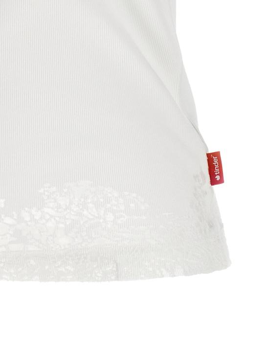  디젤 민소매 티셔츠 LDP018000SPFB100 WHITE - DIESEL