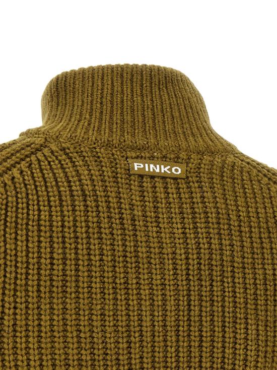  핑코 가디건 LD107802A3OHV63 OLIVE GREEN - PINKO