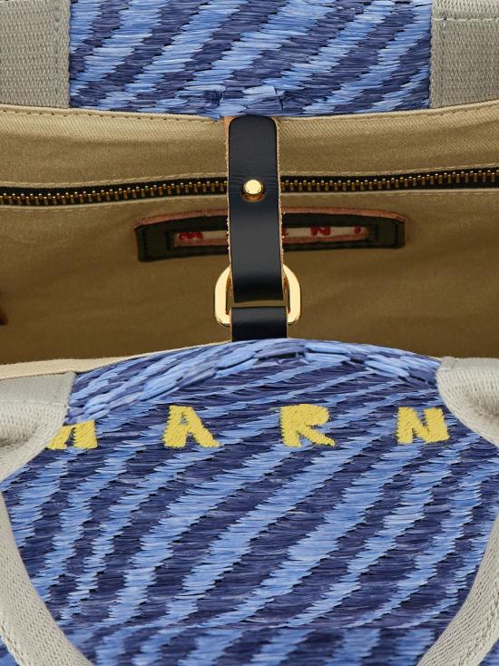  마르니 토트백 LDSHMP0077U7P984100B48 BLUE - MARNI