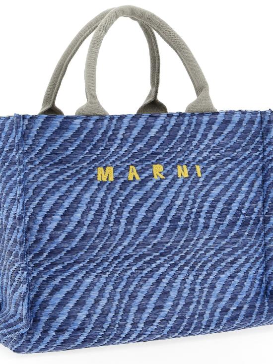  마르니 토트백 LDSHMP0077U7P984100B48 BLUE - MARNI