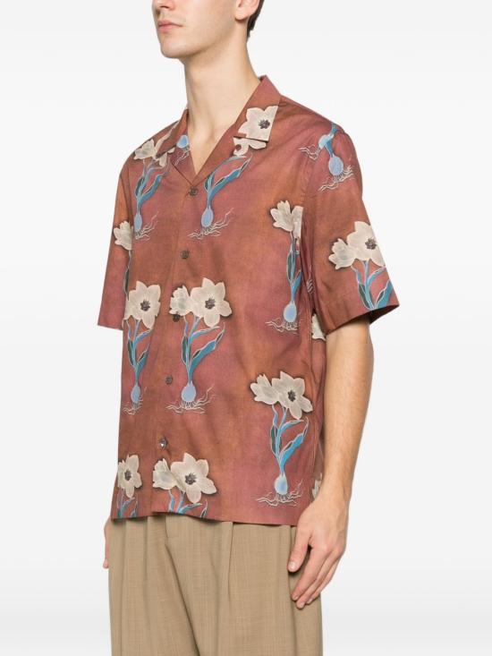  폴 스미스 셔츠 M1R905UV0298467 P26 RUST BROWN - PAUL SMITH