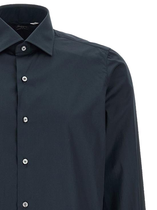  피나모레 셔츠 LDC061401 NAVY - FINAMORE
