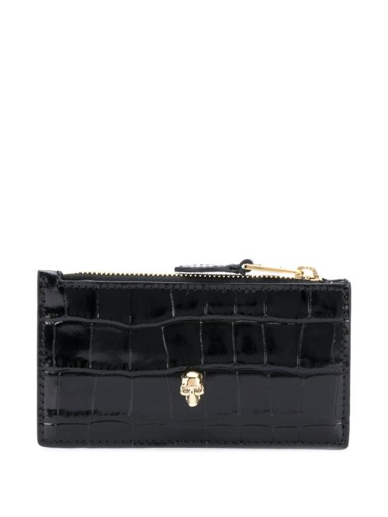 알렉산더 맥퀸 명함지갑 6320371JMFG1050 BLACK - ALEXANDER MCQUEEN