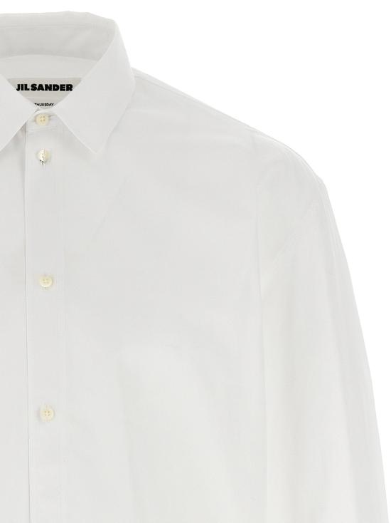  질샌더 셔츠 LDJ24DL0113J45001100 WHITE - JIL SANDER