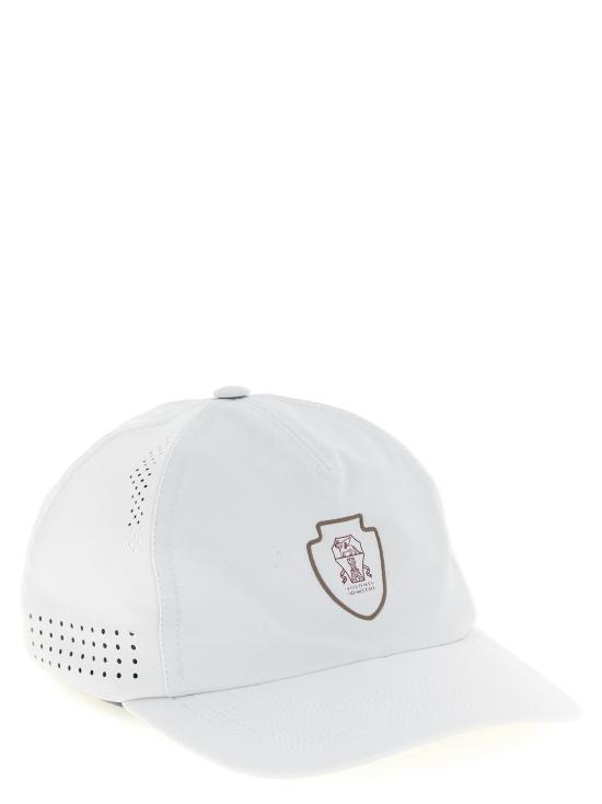  브루넬로 쿠치넬리 볼캡 LDMCAP9911TCD760 WHITE - BRUNELLO CUCINELLI