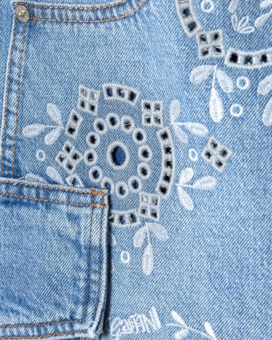  가니 데님 팬츠 J1695 564 LIGHT BLUE STONE 34W - GANNI
