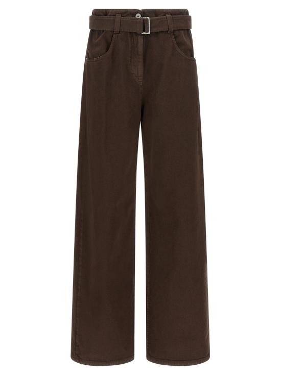  브루넬로 쿠치넬리 데님 팬츠 LDM0H81P4109C4299 BROWN