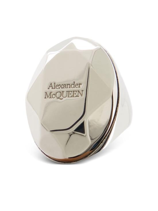  알렉산더 맥퀸 반지 757452J160Y0446 SILVER - ALEXANDER MCQUEEN