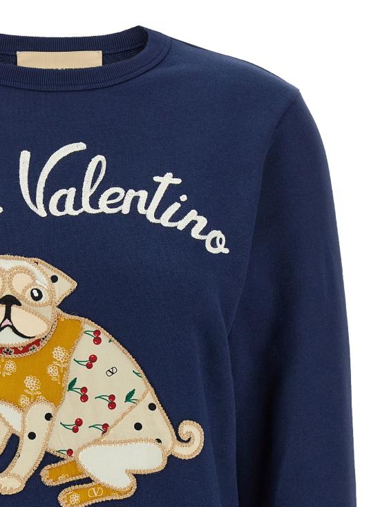  발렌티노 가라바니 긴팔 티셔츠 LDB3MF24Z9L8D51 NAVY - VALENTINO GARAVANI