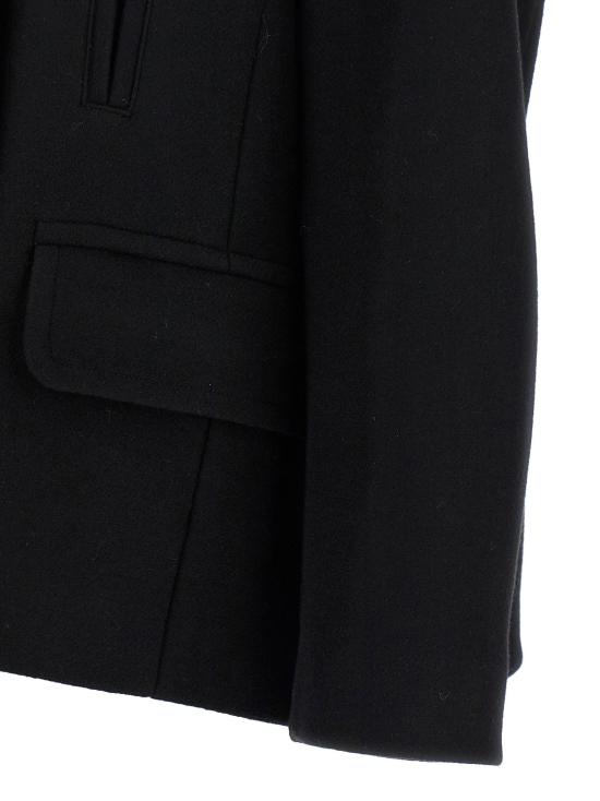  드리스 반 노튼 코트 LD2520105402216900 BLACK - DRIES VAN NOTEN