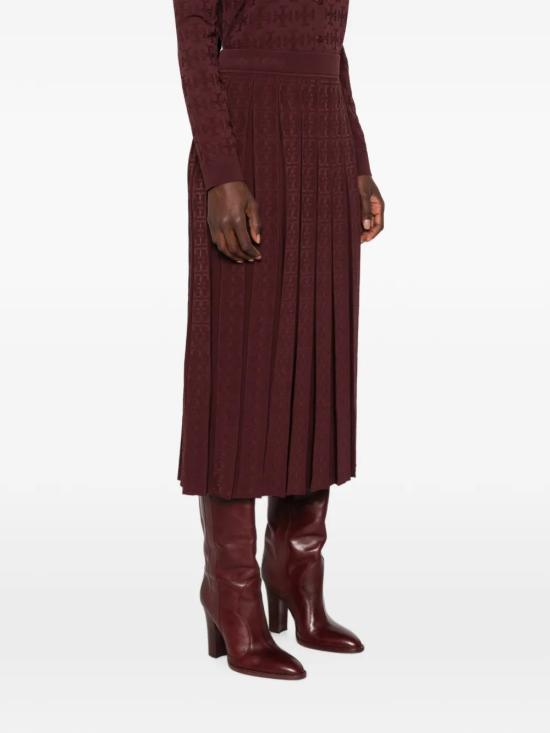 26FW 토리버치 스커트 171887778 Brown - TORY BURCH