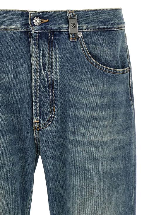  알렉산더 맥퀸 데님 팬츠 LD814645QYAA94211 BLUE - ALEXANDER MCQUEEN