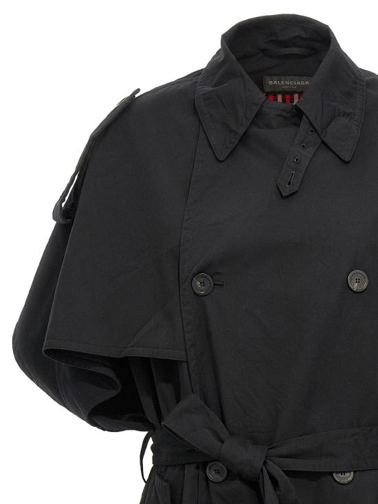  발렌시아가 코트 LD838802TSP131000 BLACK - BALENCIAGA
