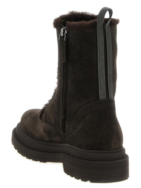  브루넬로 쿠치넬리 부츠 LDMZSFG3123C9795 BROWN - BRUNELLO CUCINELLI