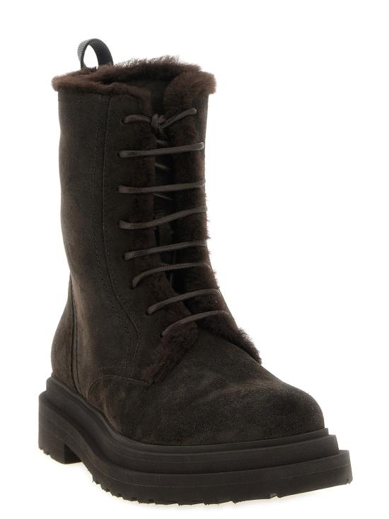  브루넬로 쿠치넬리 부츠 LDMZSFG3123C9795 BROWN - BRUNELLO CUCINELLI