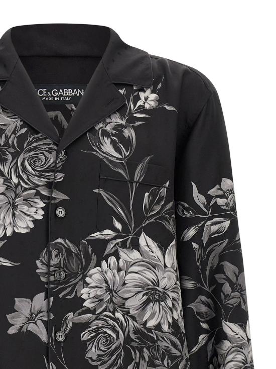  돌체앤가바나 셔츠 LDG5IF1THI12HHN5ST BLACK - DOLCE & GABBANA