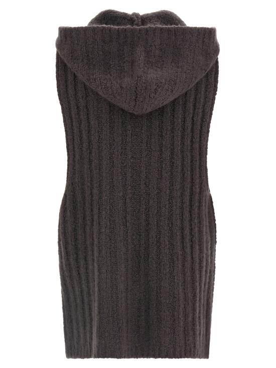  릭 오웬스 후드 티셔츠 LDRR02F4680RIBWSE78 CHARCOAL - RICK OWENS