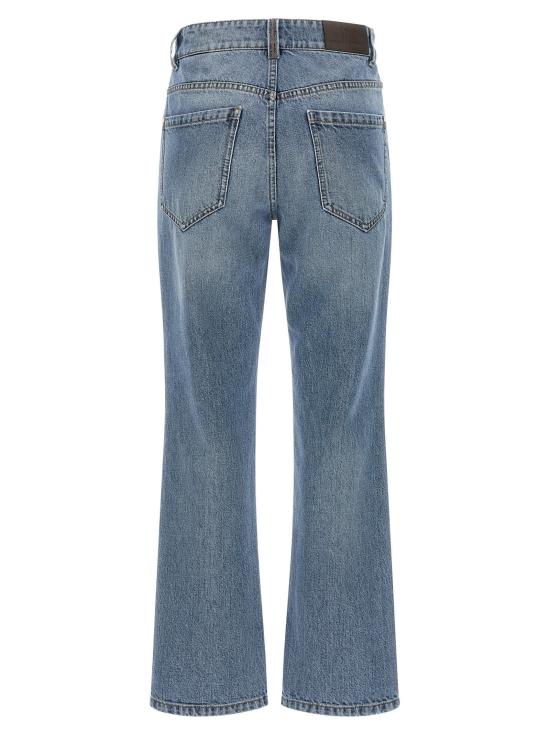  브루넬로 쿠치넬리 데님 팬츠 LDMA095P5758C9012 BLUE - BRUNELLO CUCINELLI