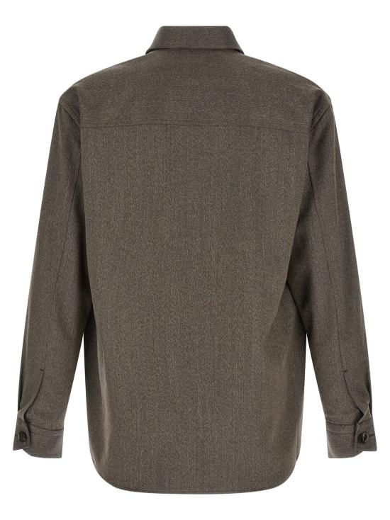  브리오니 셔츠 LDSCHT0LOEA712800 BROWN - BRIONI