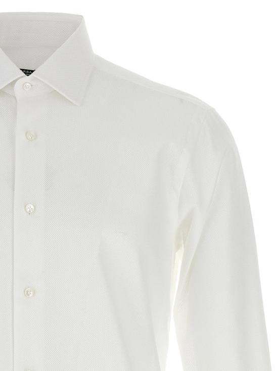  발바 셔츠 LDI1U12P0150023U0001 WHITE - BARBA
