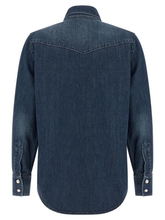  아페쎄 셔츠 LDCOHMEF12644IAL INDIGO - A.P.C.