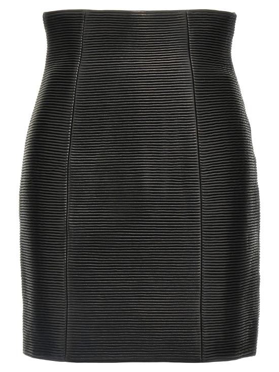  발망 스커트 LDEF1LA495LC620PA BLACK