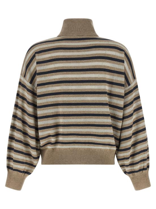  브루넬로 쿠치넬리 스웨터 LDM16221903PCFU69 BEIGE - BRUNELLO CUCINELLI