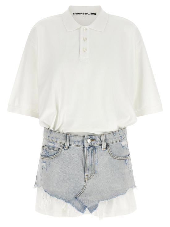  알렉산더 왕 점프수트 LD4DC3266121494C WHITE
