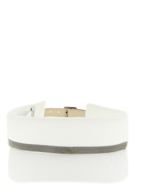  브루넬로 쿠치넬리 썬캡 LDMCAP9T001C007 WHITE
