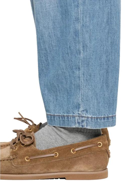  브루넬로 쿠치넬리 데님 팬츠 210000036294 LIGHT BLUE - BRUNELLO CUCINELLI