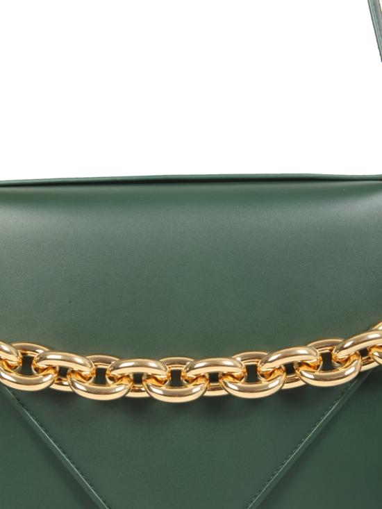  보테가베네타 가방 보테가 베네타 마운트 레더 숄더백 그린 - BOTTEGA VENETA