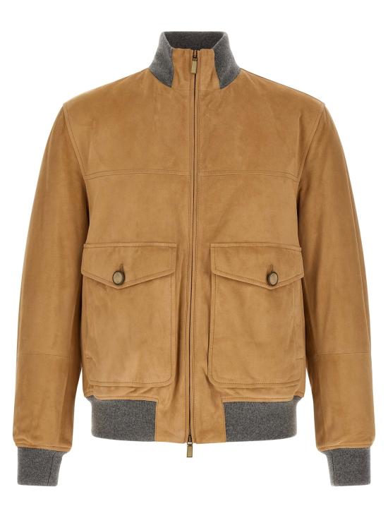  브루넬로 쿠치넬리 자켓 LDMPCLF2085CJB23 CAMEL