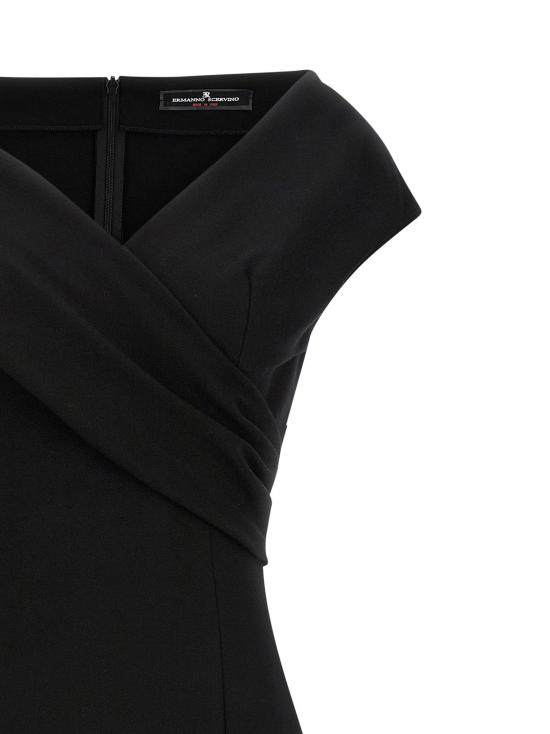  에르마노 설비노 원피스 LDD472Q763EWP95708 BLACK - ERMANNO SCERVINO