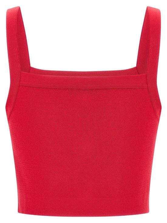  발망 민소매 티셔츠 LDGF1AA415KJ434PK RED - BALMAIN