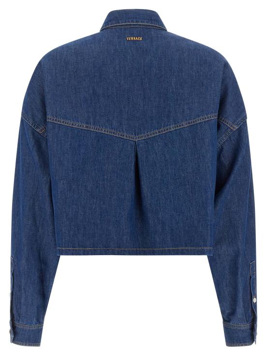  베르사체 셔츠 LD10256561A186401D880 BLUE - VERSACE