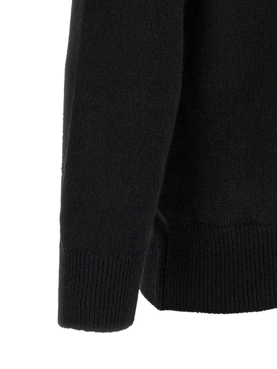  씨피 컴퍼니 스웨터 LD21CMKN085A110149A999 BLACK - C.P. COMPANY