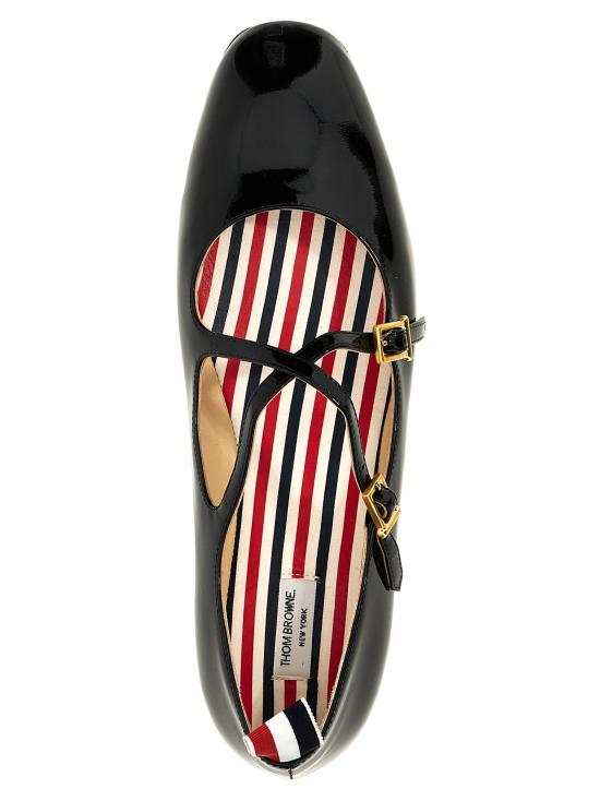  톰브라운 스니커즈 LDFFD143A00216001 BLACK - THOM BROWNE