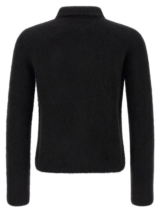  드리스 반 노튼 가디건 LD2620212304709900 BLACK - DRIES VAN NOTEN