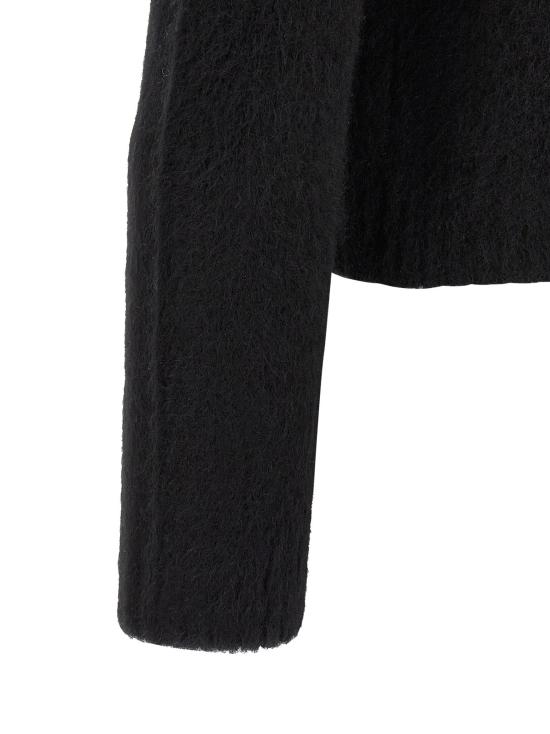  드리스 반 노튼 가디건 LD2620212304709900 BLACK - DRIES VAN NOTEN