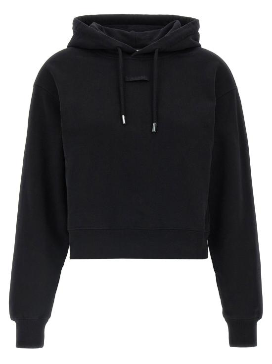  자크뮈스 후드 티셔츠 LD24EHOW00247AJ00109990 BLACK