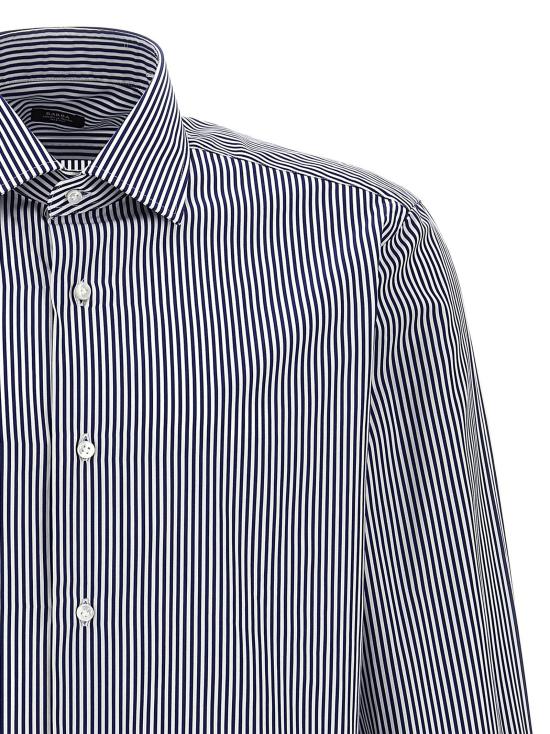  발바 셔츠 LDI1U12P01440810001 NAVY - BARBA