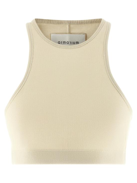  아르마리움 민소매 티셔츠 LDARMTMT040JE05012BUTTER CREAM - ARMARIUM