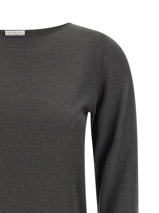  브루넬로 쿠치넬리 스웨터 LDM41800008C079 CHARCOAL - BRUNELLO CUCINELLI
