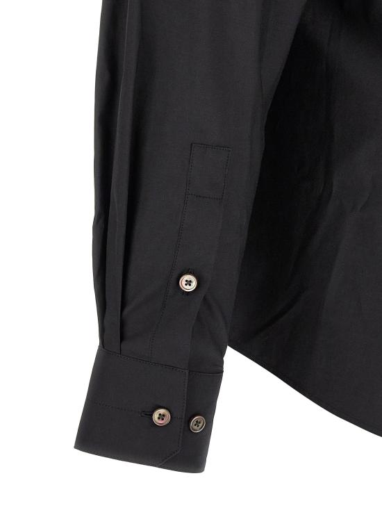  르메르 셔츠 LDSH1236LF1500BK998 BLACK - LEMAIRE