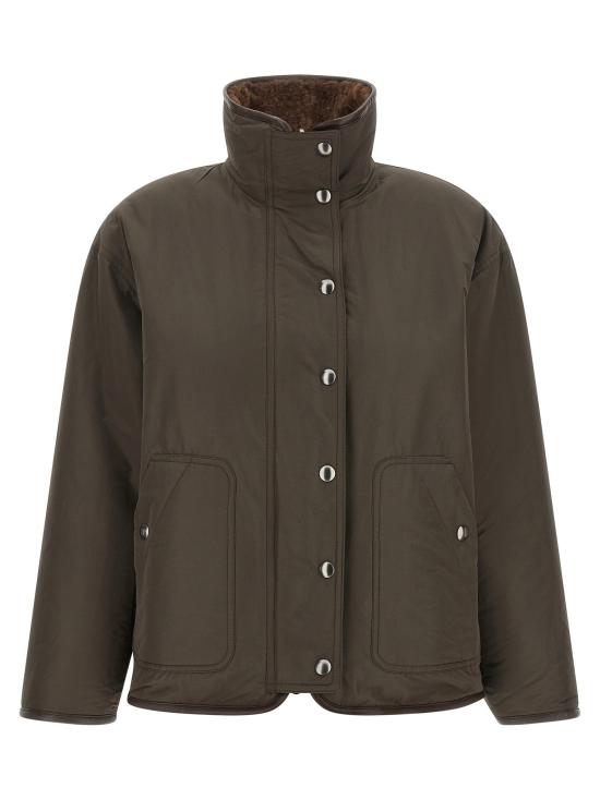  브루넬로 쿠치넬리 코트 LDMPMBP7225C9806 BROWN - BRUNELLO CUCINELLI