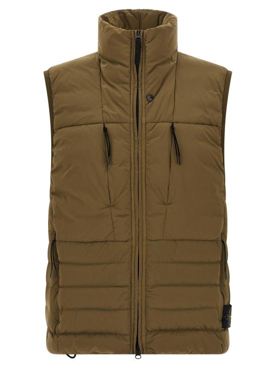  스톤 아일랜드 베스트 LDL1S15G100007S0183V005G KHAKI