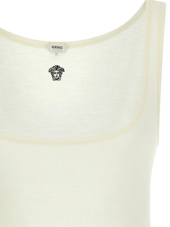  베르사체 민소매 티셔츠 LD10236981A175481W150 WHITE - VERSACE