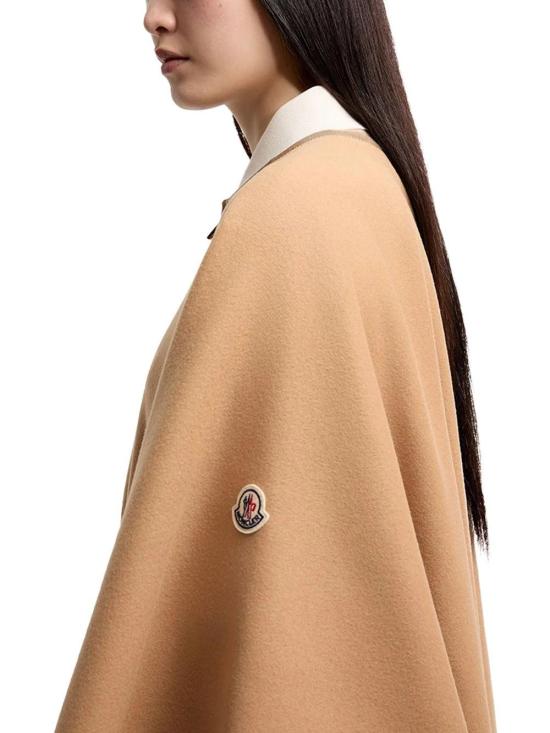  몽클레어 케이프 210000037258 BEIGE - MONCLER